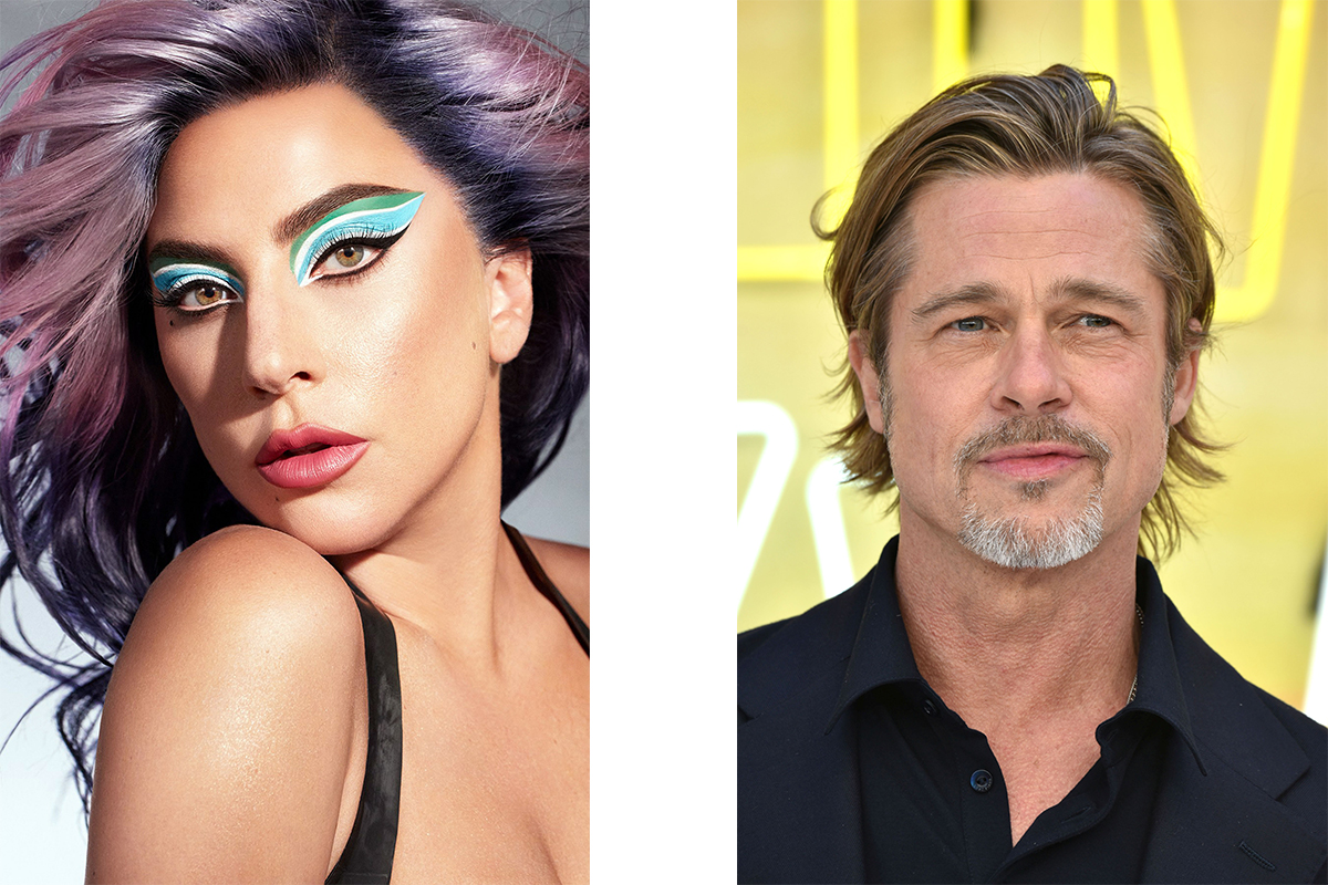 lady gaga brad pitt lady gaga brad pitt
