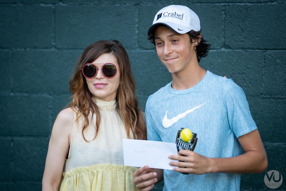 Lorena sarbu si un jucator pe care il sponsorizeaza Lorena sarbu si un jucator pe care il sponsorizeaza