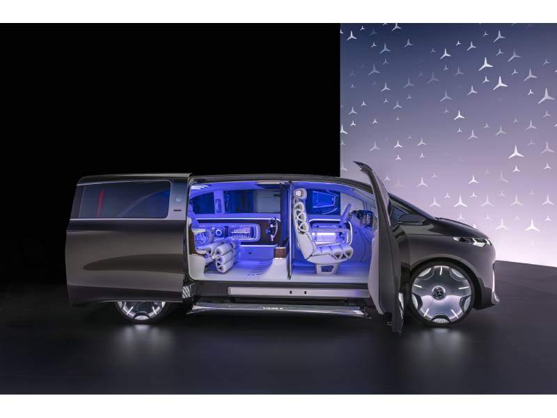 Mercedes-Benz Vision V: experiența digitală