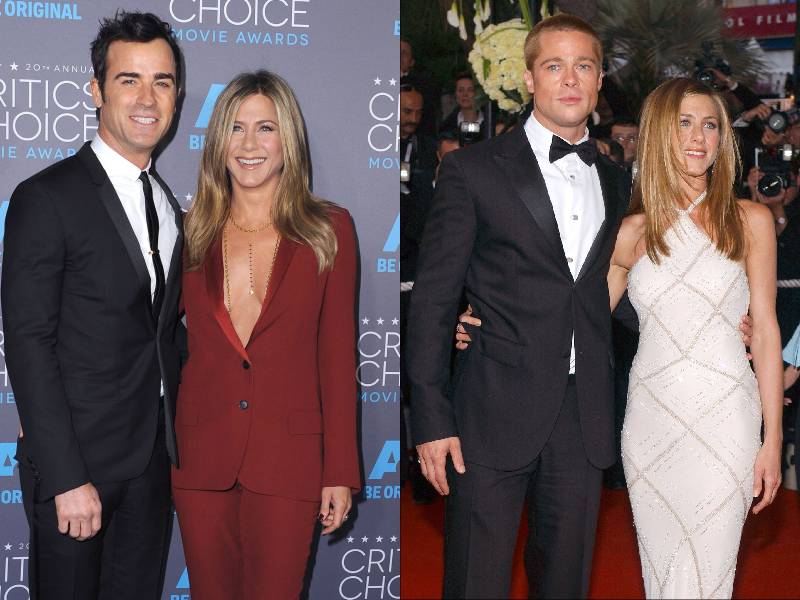 jennifer aniston justin theroux brad pitt