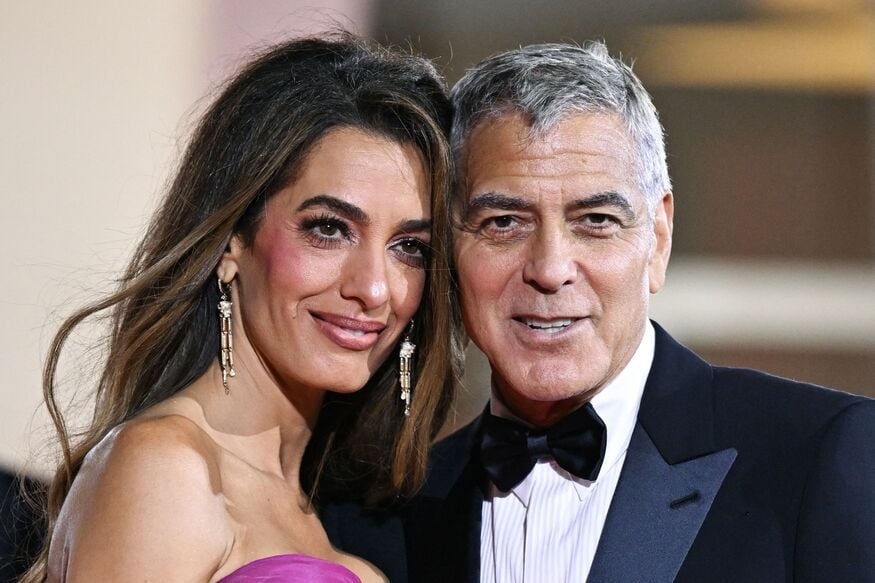 George Clooney Amal Clooney Venetia