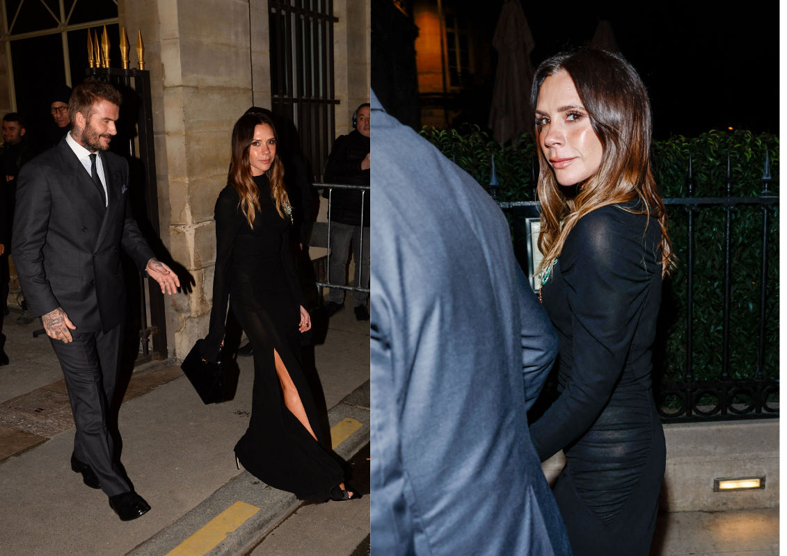 Victoria Beckham a primit luni, la Paris, titlul de Cavaler al Ordinului Artelor și Literelor