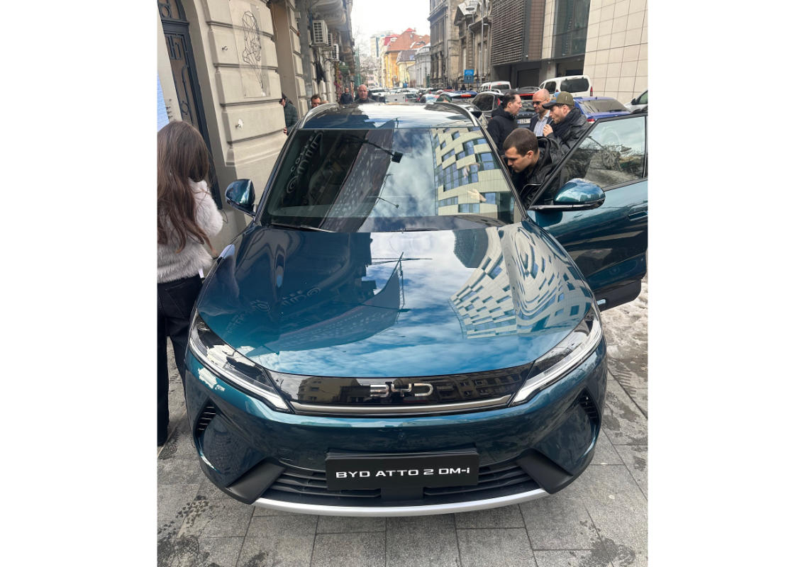 BYD ATTO 2 DM-i ajunge în România