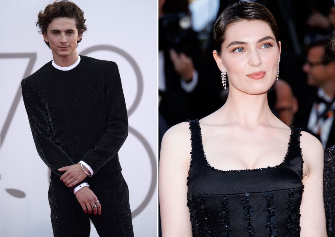 Timothée Chalamet Anamaria Vartolomei