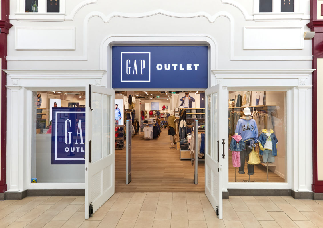 GAP Outlet in Fashion House Outlet Militari