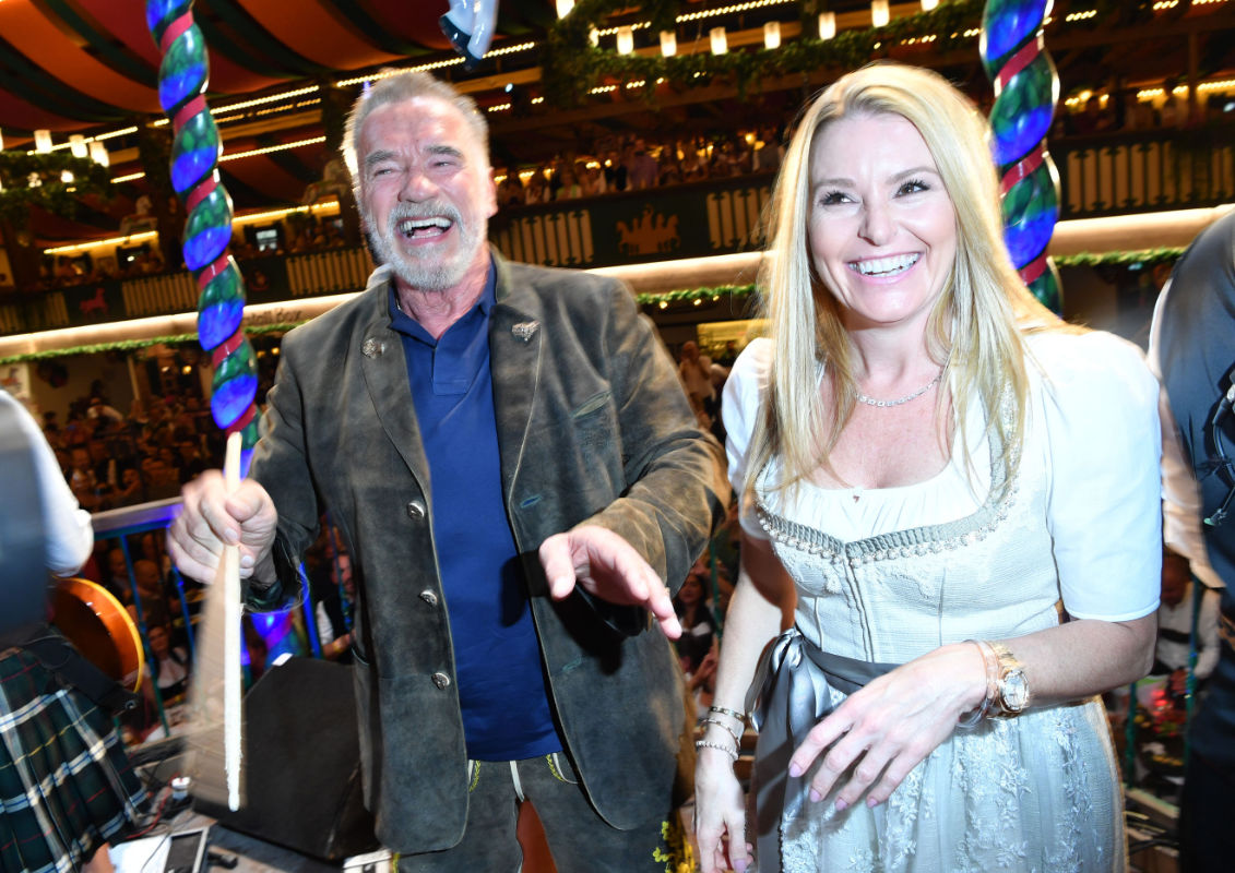 arnold Schwarzenegger și Heather Milligan